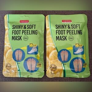 2X Purederm Foot Peeling Mask Korean Exfoliating Callus Dry Crack Skin Removal